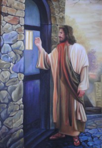 Jezus aan de deur
