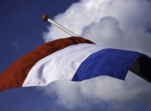 Vlag (NL) halfstok